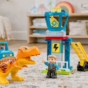 Retired Lego Duplo Jurassic World T.rex Tower #10880​